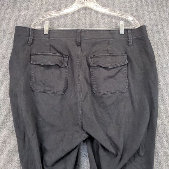 Torrid Feel The Fit Jeans Womens Plus Size 20 Black Tapered Cotton Blend - Picture 4 of 13